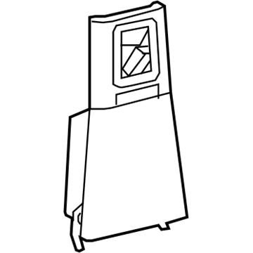 1AD001KAAE Mopar Floor Console Tray Illustration 1 of 1