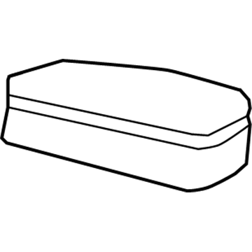 1AC971DAAC Mopar Floor Console Tray Illustration 1 of 1