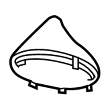 Mopar TM13DKAAB Gearshift Boot TM13DKAAB Mopar Gearshift Boot Illustration 1 of 1