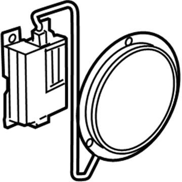 5064980AB Mopar Amplifier Illustration 1 of 1