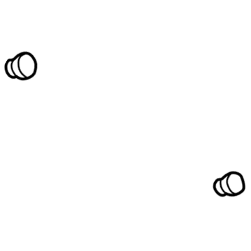 6102034AA Mopar Hexagon Nut Illustration 1 of 1