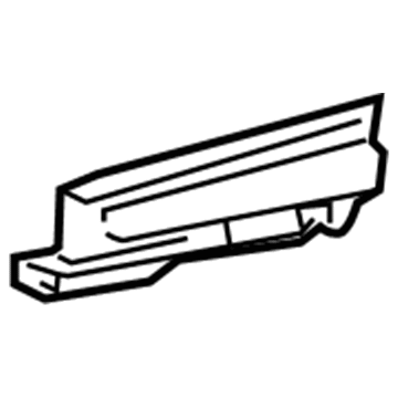 5142536AA Mopar Wheelhouse Panel Illustration 1 of 1