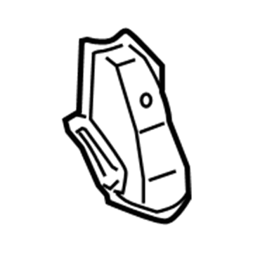 5142530AA Mopar Bracket-Suspension CROSSMEMBER Illustration 1 of 1