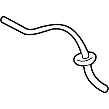 5288702AB Mopar Hose-Rear Washer Illustration 1 of 1