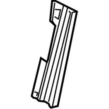 Mopar 68037172AA Mounting Bracket 68037172AA Mopar Mounting Bracket Illustration 1 of 1