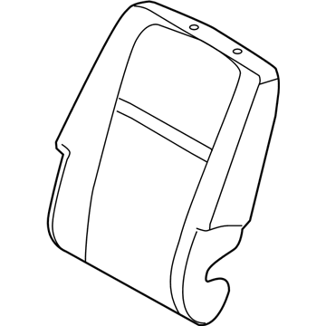 68377024AA Mopar Seat Back Foam Illustration 1 of 1