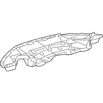 57010303AG Mopar Front Shield Illustration 1 of 1