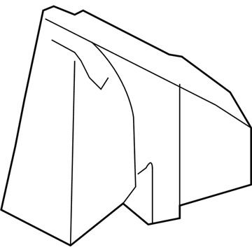 Mopar 1CH89DX9AD Mirror Opening Cover Bezel 1CH89DX9AD Mopar Mirror Opening Cover Bezel Illustration 1 of 1