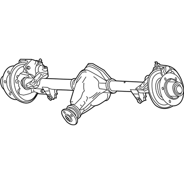4862648AA Mopar Service Rear Axle Illustration 1 of 1