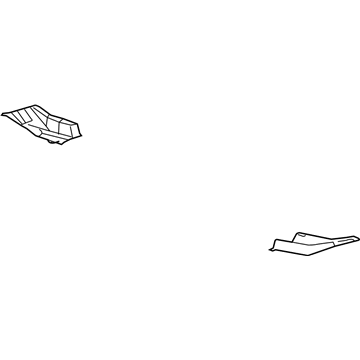 5115445AA Mopar Floor Pan Reinforcement Illustration 1 of 1