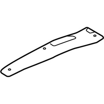 5115991AA Mopar Floor Pan Silencer Illustration 1 of 1