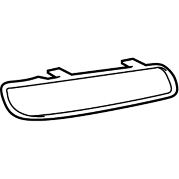 68236972AA Mopar Fog Lamp Hole Plug Illustration 1 of 1