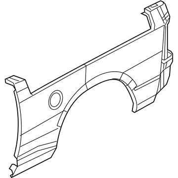68406597AA Mopar Box Side Outer Panel Illustration 1 of 1