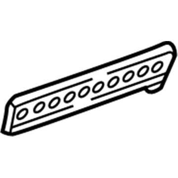 Mopar 68350347AA Door-Filter Access 68350347AA Mopar Door-Filter Access Illustration 1 of 1