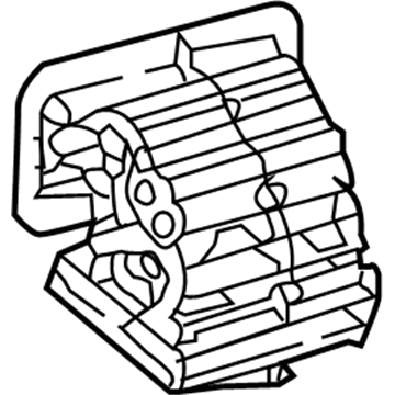 68538447AB Mopar Air Inlet Housing Illustration 1 of 1