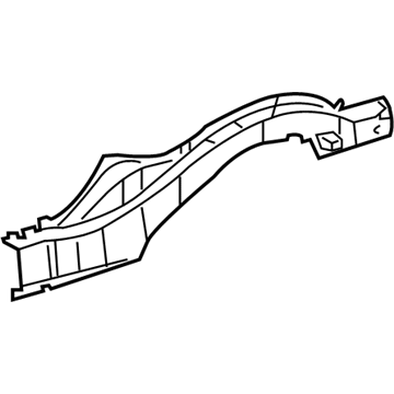 68096246AF Mopar Rear Rail Illustration 1 of 1