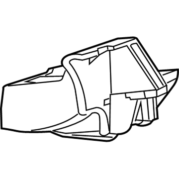 68163985AC Mopar Bracket-SHROUD Illustration 1 of 1