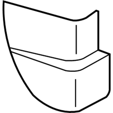 5104509AA Mopar Cover-FASCIA Illustration 1 of 1