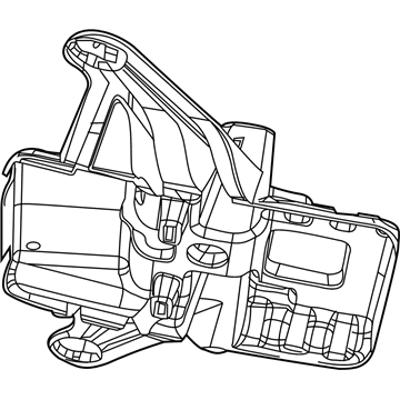 55365119AC Mopar Overhead Console Retainer Illustration 1 of 1