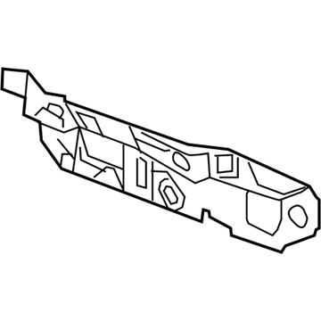 5115851AG Mopar Engine Side Silencer Illustration 1 of 1