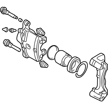 Dodge Stratus Brake Caliper - MR449856