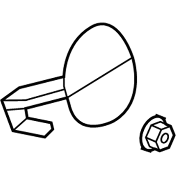 Dodge Avenger Fuel Door - 5115067AB