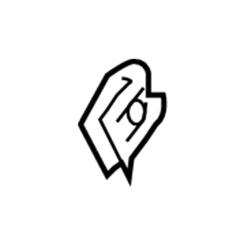 Mopar 68013488AA Nut 68013488AA Mopar Nut Illustration 1 of 1