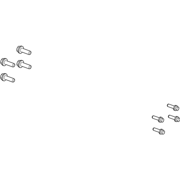 6512876AA Mopar Hex Head Bolt Illustration 1 of 1