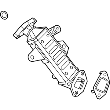 Mopar 5281546AC EGR 5281546AC Mopar EGR Illustration 1 of 1