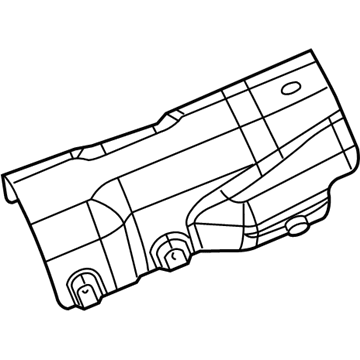 5076641AC Mopar Shield-Spare Tire Illustration 1 of 1