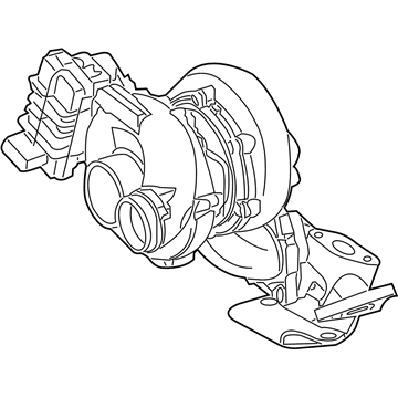 Dodge Sprinter 3500 Turbocharger - 68043064AA