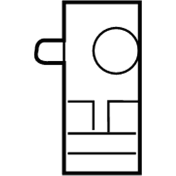 6508599AA Mopar Bolt Illustration 1 of 1