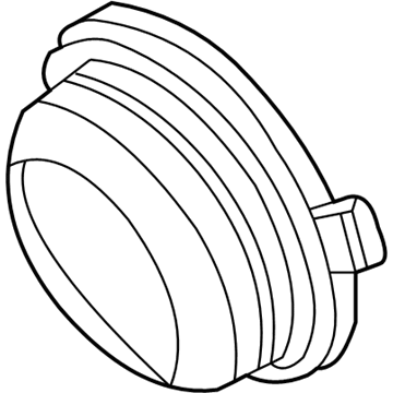 Jeep Wrangler Side Marker Light - 55078145AA