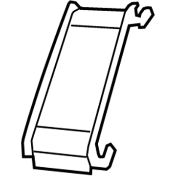 68231392AA Mopar TROUGH-SUNROOF Drain Illustration 1 of 1
