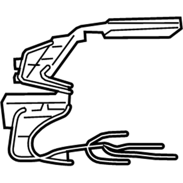68231385AB Mopar Sunroof Motor Illustration 1 of 1