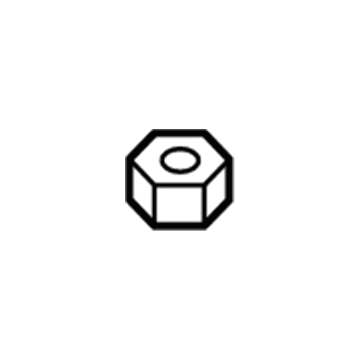 6106208AA Mopar Nut-HEXAGON Locking Illustration 1 of 1