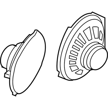 2009 Dodge Charger Car Speakers - 5059063AC