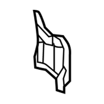 68038988AA Mopar GUSSET-Rear Rail Illustration 1 of 1