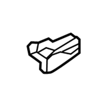 68043183AA Mopar GUSSET-Body Side SILL Illustration 1 of 1