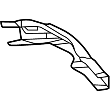 68269983AA Mopar Reinforce-Rear Rail Illustration 1 of 1
