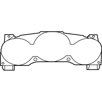 2012 Dodge Avenger Instrument Cluster - 56046513AH