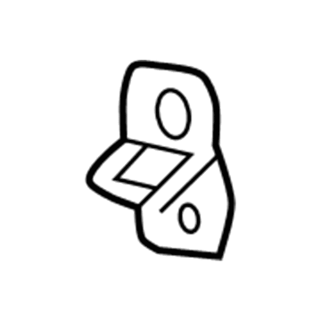 2009 Dodge Ram 3500 Rear Door Striker - 4589627AA