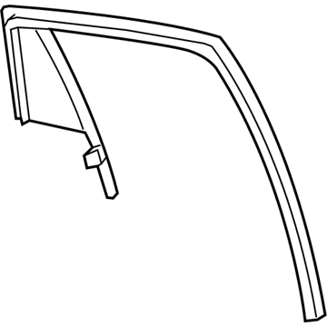 2017 Jeep Compass Window Run - 5074661AI