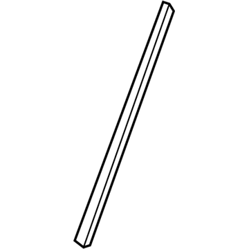 Mopar 55136903AE Windshield Molding 55136903AE Mopar Windshield Molding Illustration 1 of 1