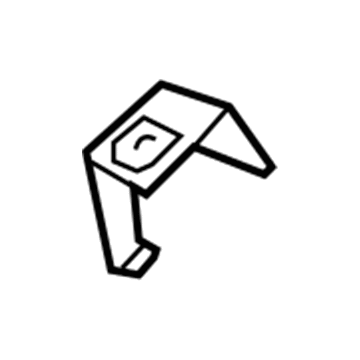 Mopar 53032607AB Bracket-Resonator 53032607AB Mopar Bracket-Resonator Illustration 1 of 1