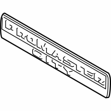 68235559AA Mopar Front Door Nameplate Illustration 1 of 1