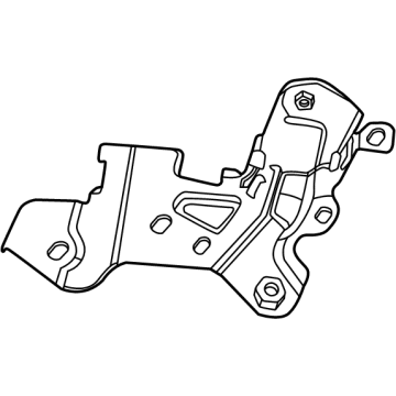 68259334AA Mopar Fender Mounting Front Bracket Illustration 1 of 1