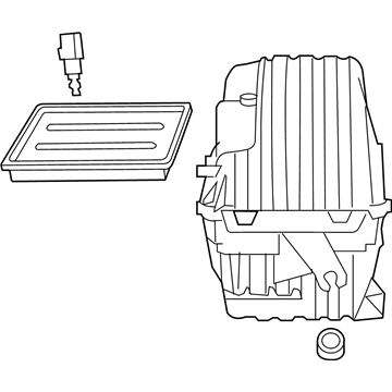 Dodge Air Filter Box - 68060812AA