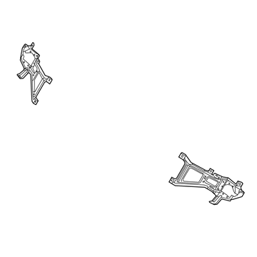 68271501AC Mopar Bumper Bracket Illustration 1 of 1