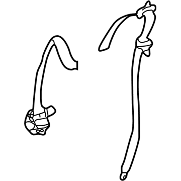 5GU981L8AH Mopar Rear Outer Seat Belt Illustration 1 of 1